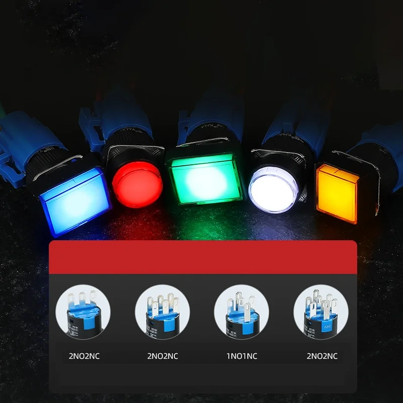 Suis butang tekan segi empat tepat