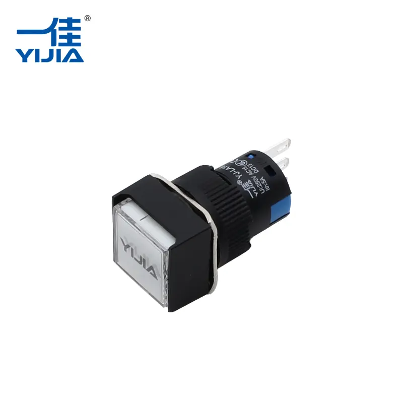 Suis butang tekan persegi