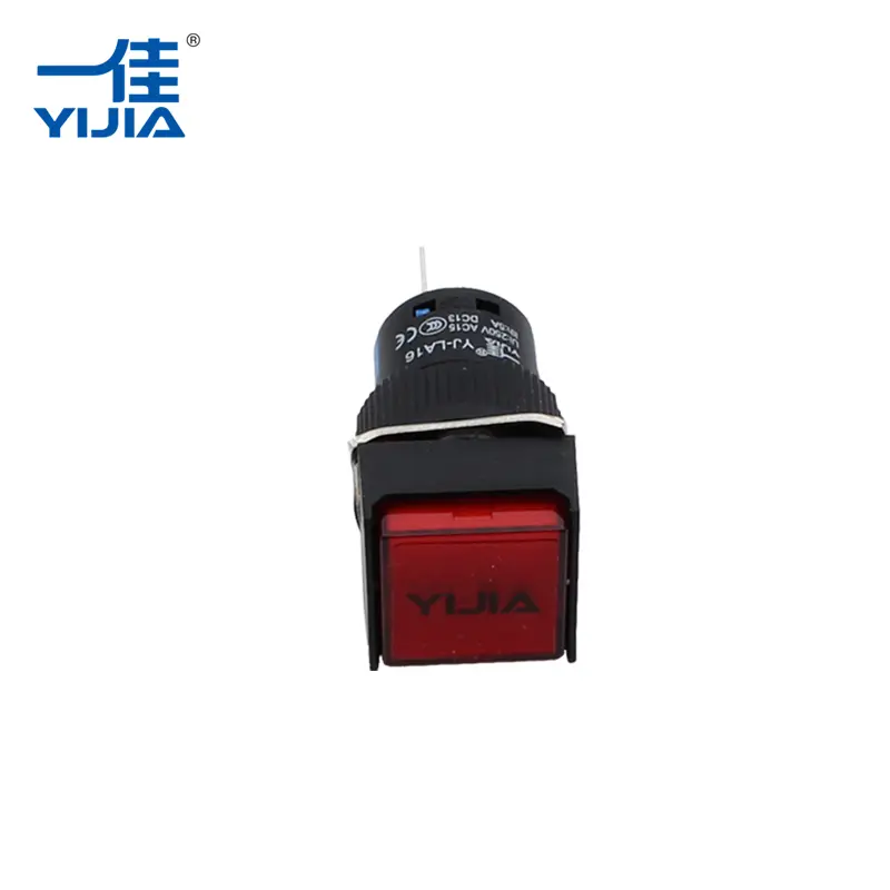 Suis butang tekan persegi